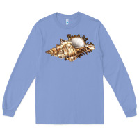 Colony Blue murex snail Long Sleeve Tee - LillyAllenDesigns