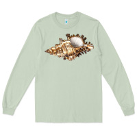 Matcha murex snail Long Sleeve Tee - LillyAllenDesigns