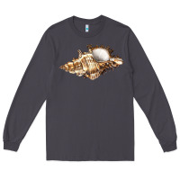 Smoke murex snail Long Sleeve Tee - LillyAllenDesigns