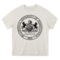Cream Millersville University Heavy Core Tee - linhVisuals