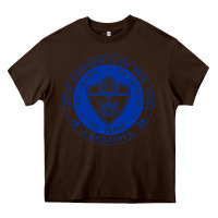 Chocolate Brown Suny Fredonia Heavy Core Tee - linhVisuals