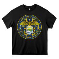 Black Suny Maritime Full Color Heavy Core Tee - linhVisuals