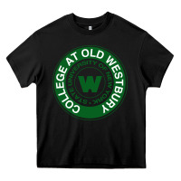 Black Suny Old Westbury Heavy Core Tee - linhVisuals