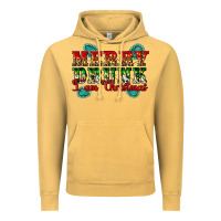 Vintage Mustard Merry Drink I Am Christmas Vintage Hoodie - Artiststas