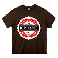 Chocolate Brown beer bintang bali 2022 Heavy Core Tee - linhVisuals