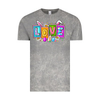 Cloud Rock Love Easter Vintage Tee - CowhideDigitalArt