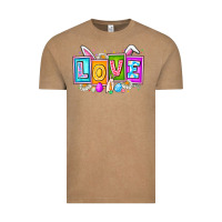 Vintage Coffee Love Easter Vintage Tee - CowhideDigitalArt