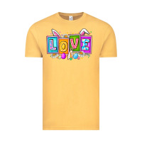 Vintage Mustard Love Easter Vintage Tee - CowhideDigitalArt