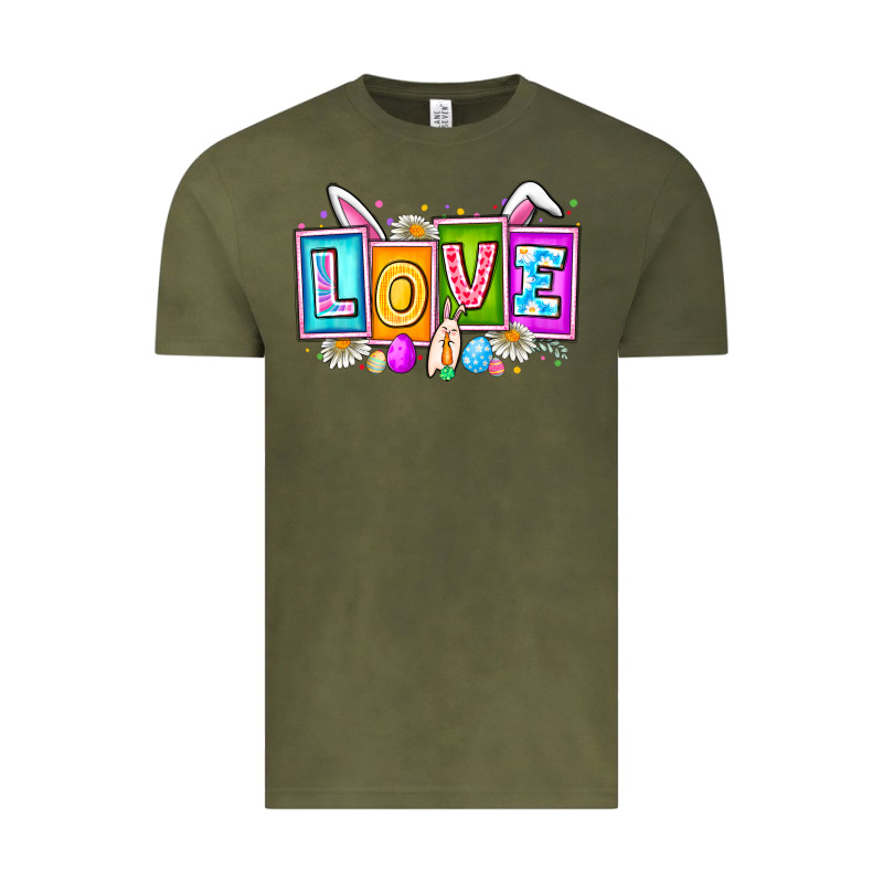 Love Easter Vintage Tee by CowhideDigitalArt | Teevron