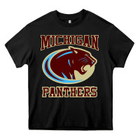 Black The Panthers Heavy Core Tee - linhVisuals