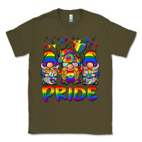 Army Green pride gnome Classic Tee - BarkalooDesign