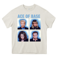 Cream vintage Ace Of The Base Heavy Core Tee - linhVisuals