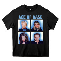 Black vintage Ace Of The Base Heavy Core Tee - linhVisuals