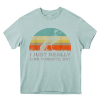 Arona funny i just really like turkeys thanksgiving Heavy Core Tee - linhVisuals