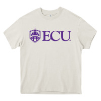 Cream East Carolina University Heavy Core Tee - linhVisuals