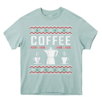 Arona coffee ugly sweater christmas Heavy Core Tee - linhVisuals