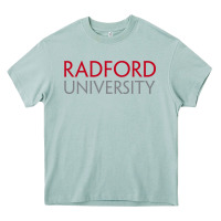 Arona Radford University Wordmark Heavy Core Tee - linhVisuals