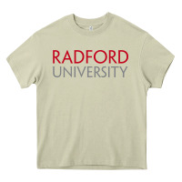 Mossy Radford University Wordmark Heavy Core Tee - linhVisuals