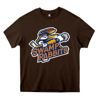 Chocolate Brown greenville-swamp-rabbits-merch Heavy Core Tee - linhVisuals