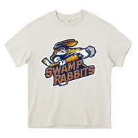 Cream greenville-swamp-rabbits-merch Heavy Core Tee - linhVisuals