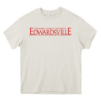 Cream Siue Wordmark Heavy Core Tee - linhVisuals