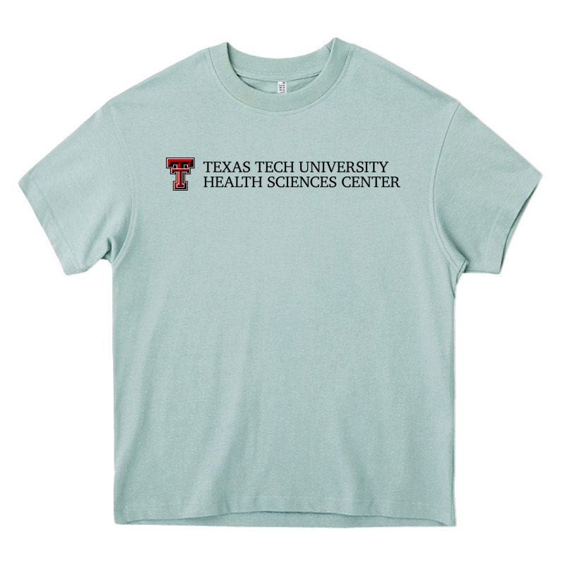 Texas Tech University Health Sciences Center Wordmark Heavy Core Tee by linhVisuals | Teevron