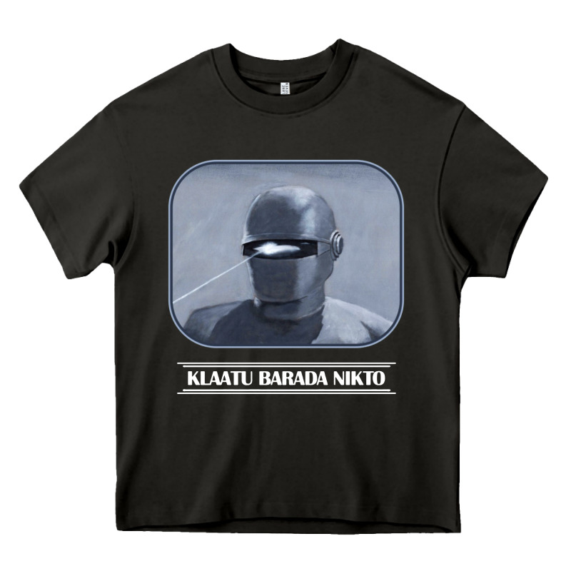 Klaatu Barada Nikto Heavy Core Tee by linhVisuals | Teevron
