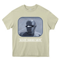 Mossy klaatu barada nikto Heavy Core Tee - linhVisuals