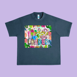 Lets Get Loaded Mouse Pad Urban Heavy Tee Designed By Cowhidedigitalart