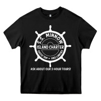 Black s.s. minnow tour Heavy Core Tee - linhVisuals