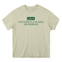 Mossy University Of Alaska Anchorage Heavy Core Tee - linhVisuals