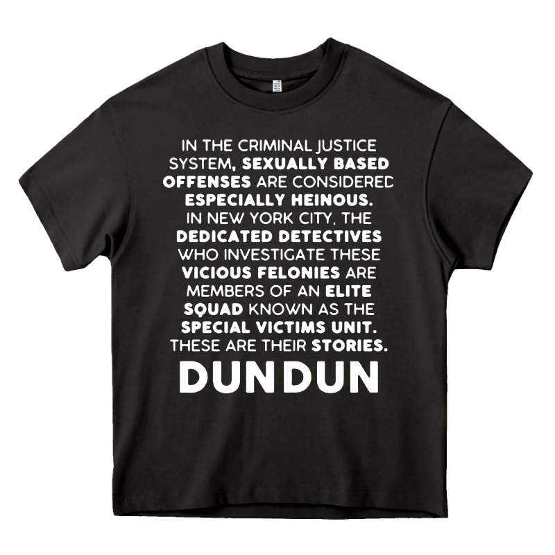 Law And Order Svu Opening Monologue Heavy Core Tee by linhVisuals | Teevron