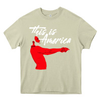 Mossy this is america meme Heavy Core Tee - linhVisuals