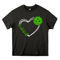 Asphalt love pickleball women Heavy Core Tee - linhVisuals