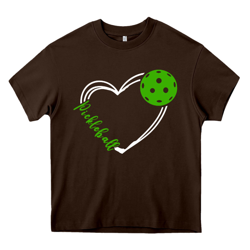 Love Pickleball Women Heavy Core Tee by linhVisuals | Teevron