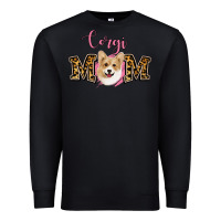 Black Corgi Mom Premium Sweatshirt - Jasminsmagicworld