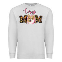 Dove Grey Corgi Mom Premium Sweatshirt - Jasminsmagicworld