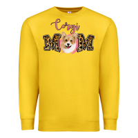 Lemon Corgi Mom Premium Sweatshirt - Jasminsmagicworld