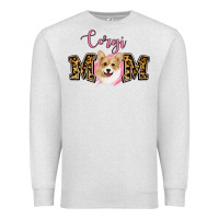 Oatmeal Heather Corgi Mom Premium Sweatshirt - Jasminsmagicworld