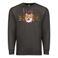 Smoke Corgi Mom Premium Sweatshirt - Jasminsmagicworld