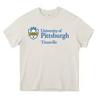 Cream University Of Pittsburgh At Titusville New Heavy Core Tee - linhVisuals
