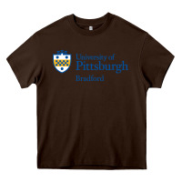 Chocolate Brown University Of Pittsburgh At Bradford New Heavy Core Tee - linhVisuals