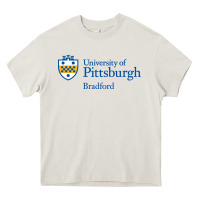 Cream University Of Pittsburgh At Bradford New Heavy Core Tee - linhVisuals