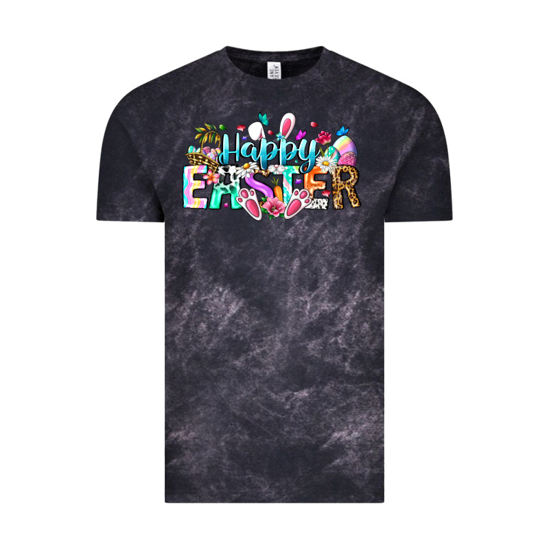 Happy Easter Bunny Vintage Tee by CowhideDigitalArt | Teevron