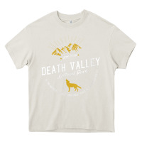 Cream death valley national park hiker hiking nevada cool Heavy Core Tee - linhVisuals