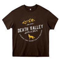 Chocolate Brown death valley national park hiker hiking nevada cool Heavy Core Tee - linhVisuals