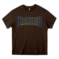 Chocolate Brown Canisius Athletics Wordmark Heavy Core Tee - linhVisuals