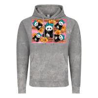 Cloud Rock Baby panda flowers Vintage Hoodie - Artiststas