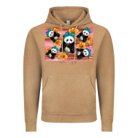 Vintage Camel Baby panda flowers Vintage Hoodie - Artiststas