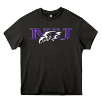 Asphalt Niagara Purple Eagles Heavy Core Tee - linhVisuals
